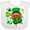 AA-White, variant on Inktastic Cute Leprechaun for St. Patrick's Day Boys or Girls Baby Bib