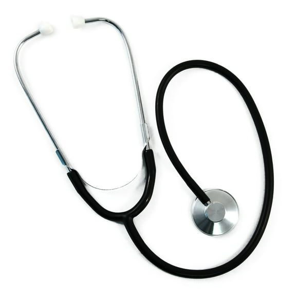 Medical Lightweight Diagnostic Non Chill Single Head Stethoscope 30in Universal