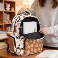 thumbnail image 5 of DISNIMO Dachshund Print 17 Inch Kids School Backpack, Breathable Hard-Wearing Bookbag with Customizable Shoulder Straps for Boys Girls Daily Campus Use, 5 of 7