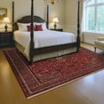 thumbnail image 3 of Couristan Kashimar All Over Center Medallion Wool Area Rug, 9'10" x 14'1", Antique Red, 3 of 8