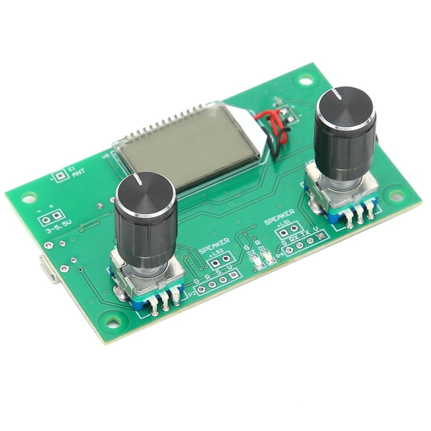 Módulo De Radio FM Digital, Antioxidante, Bricolaje, Audio Inalámbrico, Confiable, Duradero Para Uso General, Uso Profesional, Fábrica Para Componentes Electrónicos