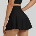 thumbnail image 4 of DHFJKG High Waisted Golf Skirts For Women Mini Pleated A-Line Tennis Casual Skort With Side Pockets Workout Gym Running Skirts, 4 of 5