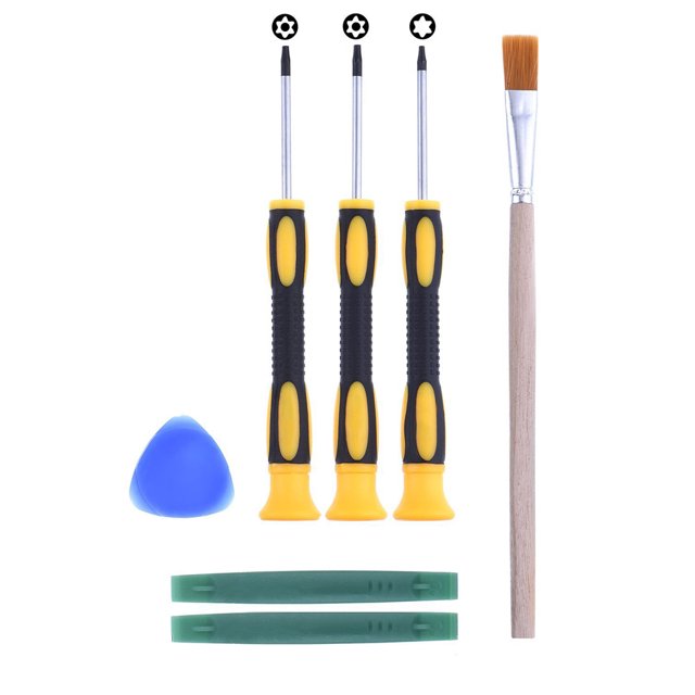 7pcs Game Screwdriver Repair Tool Kit Video Games Handheld Wear-resistant Replacement Accessories Tools Parts for Maintenance Usage