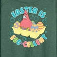 thumbnail image 3 of SpongeBob Squarepants - Easter Is Egg - Women's Lightweight French Terry Long Sleeve Shirt, 3 of 6