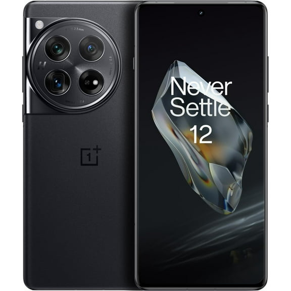 OnePlus 12 5G 256GB 12GB RAM (Silky Black) | Brand New Factory Unlocked Cell Phone