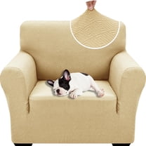 YSTYLE 1-Piece Stretch Sofa Cover Non-slip Couch Cover Stretch Slipcover Washable Slipcover Furniture Protector for Dogs,Pet Cats,Yellow