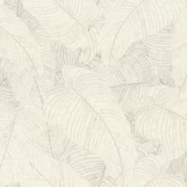 Rasch Galner Ivory Leaves Wallpaper