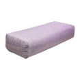 thumbnail image 2 of AMLESO Yoga Bolster Pillow Yoga Pillow Professional Yoga Accessories Versatile for Poses Modification Yoga Cushion with Carry Handle Violet, 2 of 10