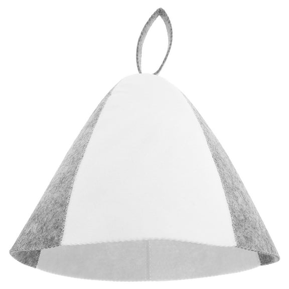 Zehuanyu 2PCS Felt Sauna Hat for Men and Women Russian Hat for Indoor Sauna Accessories for Protection from Overheating and Hair Damage Felt Sauna Cap