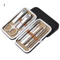 thumbnail image 1 of Flmtop 1 Ensemble de Coupe-Manicure Professionnel Compact en Acier Inoxydable Confortable Kit de Manucure Fournitures de Pédicure, 1 of 10