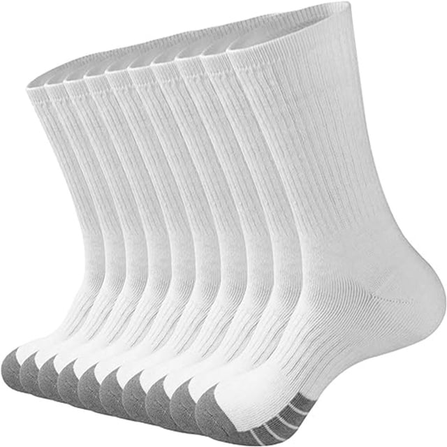 Sock Slippers Men's Basketball Socks Solid Color Short Socks 5PC Sock