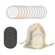 thumbnail image 4 of de 16 almohadillas desmaquillantes reutilizables de , lavables 02 shamjiam Almohadilla desmaquillante, 4 of 9