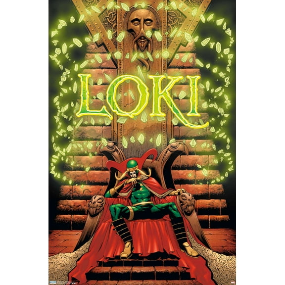 Marvel Comics - Loki - Thor #74 Wall Poster, 14.725" x 22.375"