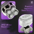 thumbnail image 5 of Skull Shaver Pitbull Diamond PRO |Head & Face Electric Shaver With Baby Beast Trimmer and Rinse Stand | Waterproof Cordless  (IPX7 Ratings)| Gift for Men, 5 of 8