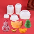 thumbnail image 5 of Chinese New Year Treat Silicone Molds Flexible Silicone Mousses Cake Molds Perfect for Crafts and Festival Baking, 5 of 8