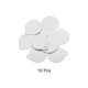 thumbnail image 3 of Etiquetas en blanco para grabado láser redondo, etiqueta en blanco para estampado, etiqueta de identificación para perros, etiqueta en tono plateado para mascotas, etiqueta de manualidades, 10 piezas, 3 of 7