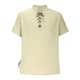 thumbnail image 1 of pstuiky camisetas para hombre, Camisa de estilo hippie para hombre, de manga corta, estilo playero, informal, con cuello levantado y cuello vuelto. camisas casuales para hombre s, 1 of 5
