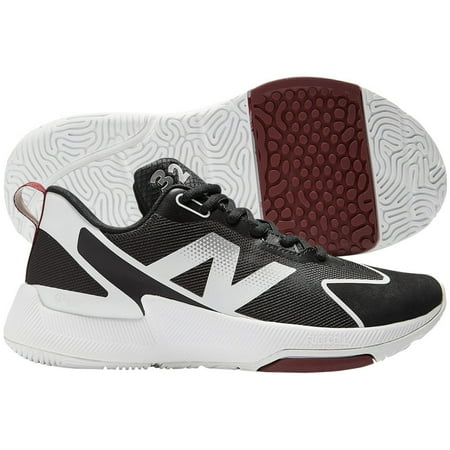 New Balance Women's Romero Duo Fastpitch Softball Turf Shoes Black/White Medium 6.5