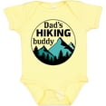 thumbnail image 3 of Inktastic Dad's Hiking Buddy with Mountains and Trees Boys or Girls Baby Bodysuit, 3 of 5