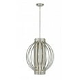 thumbnail image 1 of Z-Lite Moundou 8 Light Pendant in Brushed Nickel, 1 of 2