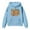 Blue, variant on WOYY Toddler Boys 100 Days Of School Hoodie Long Sleeve Hooded Sweatshirt, Sizes 2-3T