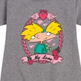 thumbnail image 3 of Hey Arnold! - Valentine's My Love - Toddler And Youth Girls Fleece Dress, 3 of 5
