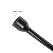 Hyper Tough Heavy Duty Lug Wrench Carbon Steel Tire Iron 16-inch, Black
