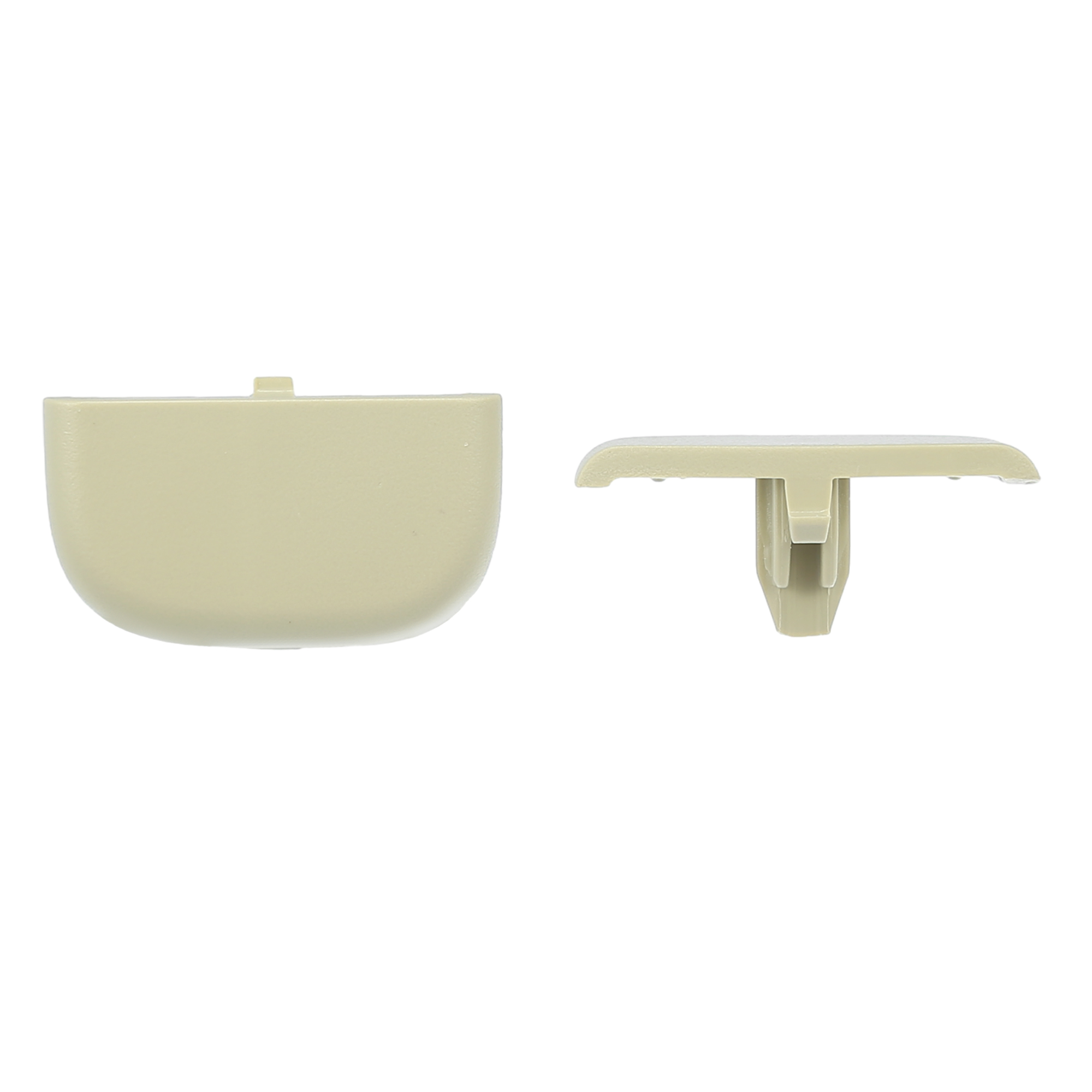 Unique Bargains 2 Pcs Sun Visor Cap Clip No.DS7Z54672A40AF/DS7Z4273AA for Ford Edge Beige