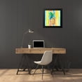 thumbnail image 4 of Loreth, Lanie 20x20 Black Modern Framed Museum Art Print Titled - Vibrant Pineapple I, 4 of 5