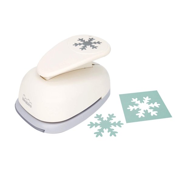 Bira 2 15/16" inch Snowflake Punch, Christmas Punch, Lever Action Craft Punch for Paper Crafting Scrapbooking Cards Arts DIY Project