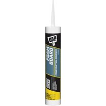DAP Foamboard Construction Adhesive, White, 28 oz. 7079827529