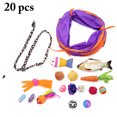 thumbnail image 1 of 20PCS Cat Toy Set Interactive Variety Pack Cat Training Toy Chew Toy for Cats, 1 of 8