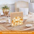 thumbnail image 6 of Yayeee Napkin Holder for Table Kitchen Paper Tissue Organization, Geometric Circles, 6 of 8