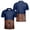 Navy, variant on OIOLOYJM Golf Shirts for Men 3D Print Creativity Performance Short-Sleeve Mesh Casual Quick Dry Lightweight Polo Shirts Trendy Stylish Gym Collared T Shirts Black L