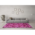 thumbnail image 3 of Ahgly Company Indoor Rectangle Animal Pink Traditional Area Rugs, 2' x 3', 3 of 4