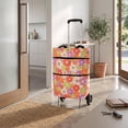 thumbnail image 5 of pathside Foldable Shopping Cart, Rolling Tote Bag with Wheels, Portable Grocery Wagon for Market Travel, Heavy Duty Storage Summer, 5 of 7