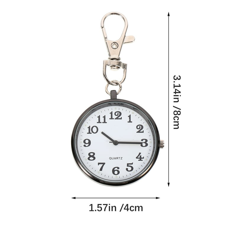WORGEOUS Student Pocket Watch Watches for Men Nurse Clip Elder