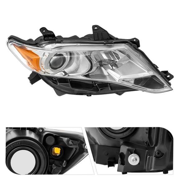 Right For Toyota Venza Headlight Headlamp Front Head Light Halogen Lamp 09-16 RH (Bulb Not Included)