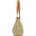 thumbnail image 2 of CoCopeaunts Straw Bag for women, Summer Beach Bag Woven Hobo Handbag Shoulder Bag Tote Bag Top Handle Bag for Work Vacation, 2 of 6