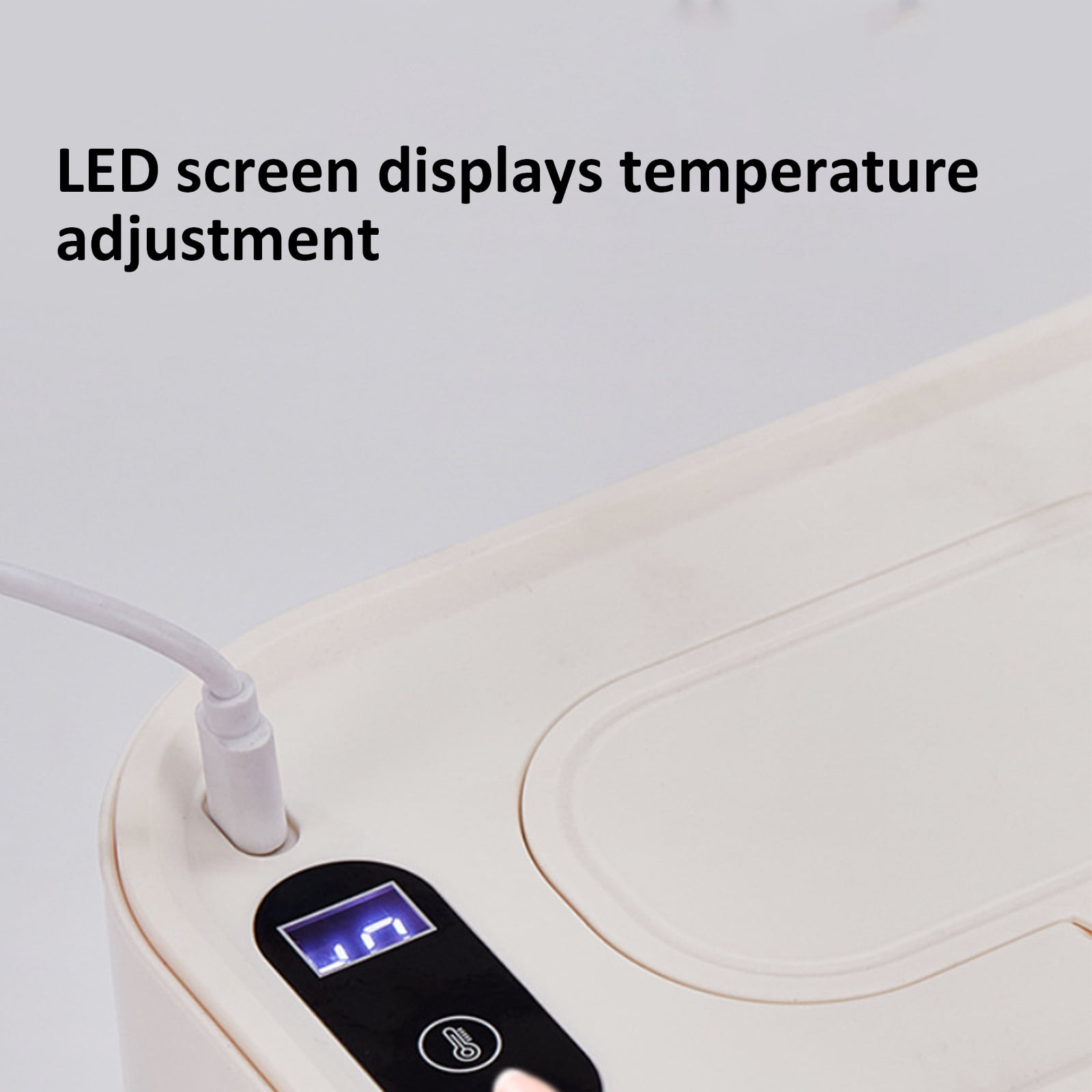 Home and Travel Use Wipes Warmer Portable Design Large Capacity Moisturizing Constant Temperature for Babies