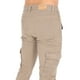 thumbnail image 4 of Pantalon Tactico Militar Skinny CHILI BEANS CLOTHING con Bolsas Cargo Estilo Commando Talla 32, 4 of 5