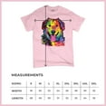 thumbnail image 5 of Tee Hunt Dean Russo Cute Neon Dog T-Shirt Adopt A Pet Colorful Pet Men's Tee, Light Pink, Large, 5 of 5