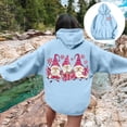 thumbnail image 2 of WILLBEST Sudadera de Mujer, Sudaderas con Capucha de Manga Larga con Cordón Ajustable, Estampado, Talla Grande, Ideales para Otoño Chica​​, 2 of 8