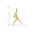 thumbnail image 2 of 14K Gold Baseball Batter Charm, 2 of 4