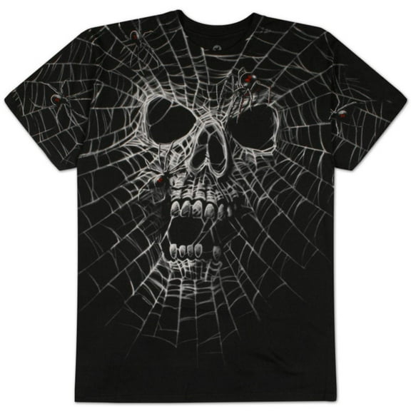 Fantasy Men's Black Widow T-shirt XX-Large Black