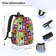 thumbnail image 5 of Easygdp Colorful Bulldog Mochila Ligera de 15 Pulgadas para Estudiantes, Mochila Cómoda para la Escuela y Viajes, Correas Ajustables, 5 of 6