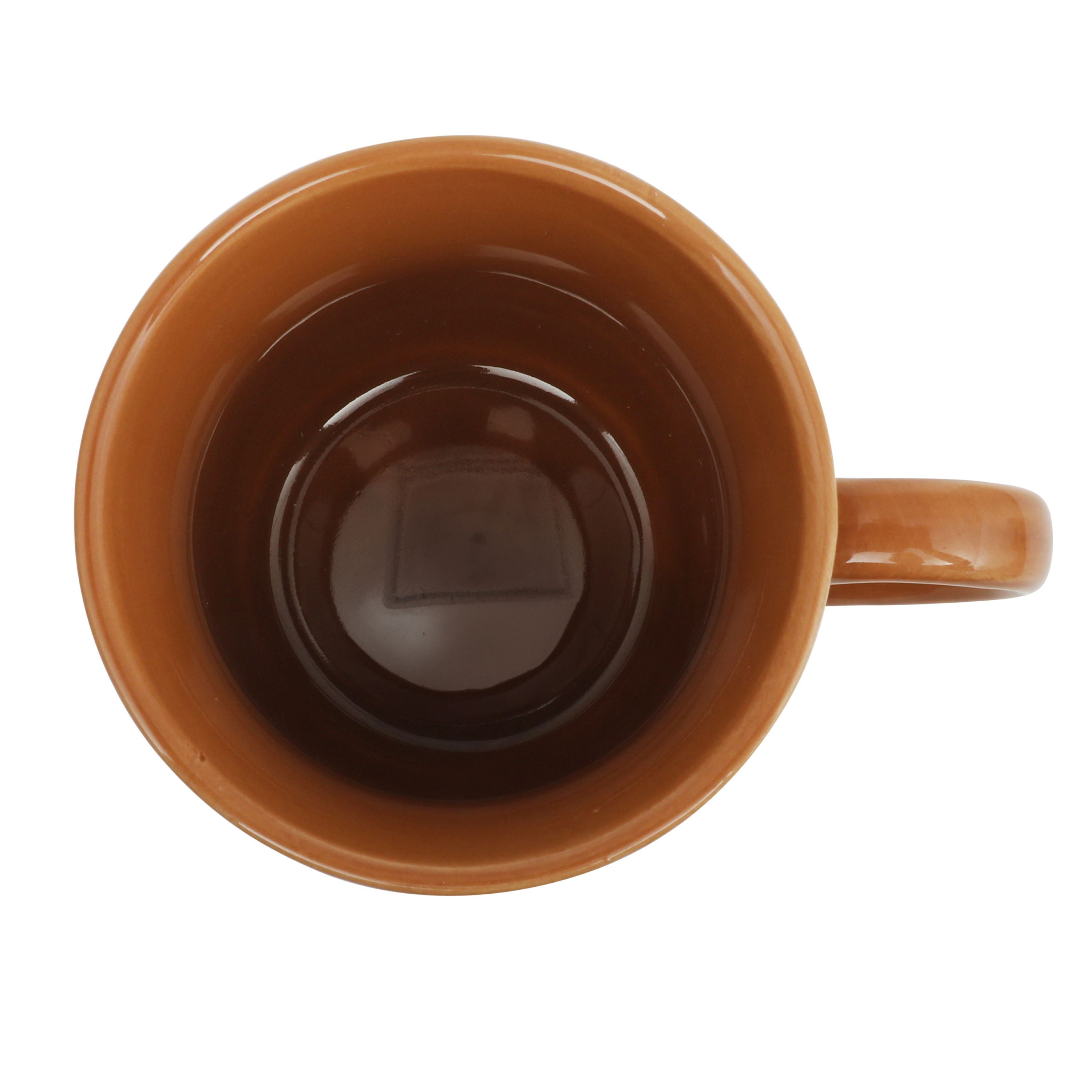 The Pioneer Woman Vintage Lace Caramel 4-Pack Ceramic Mug Set