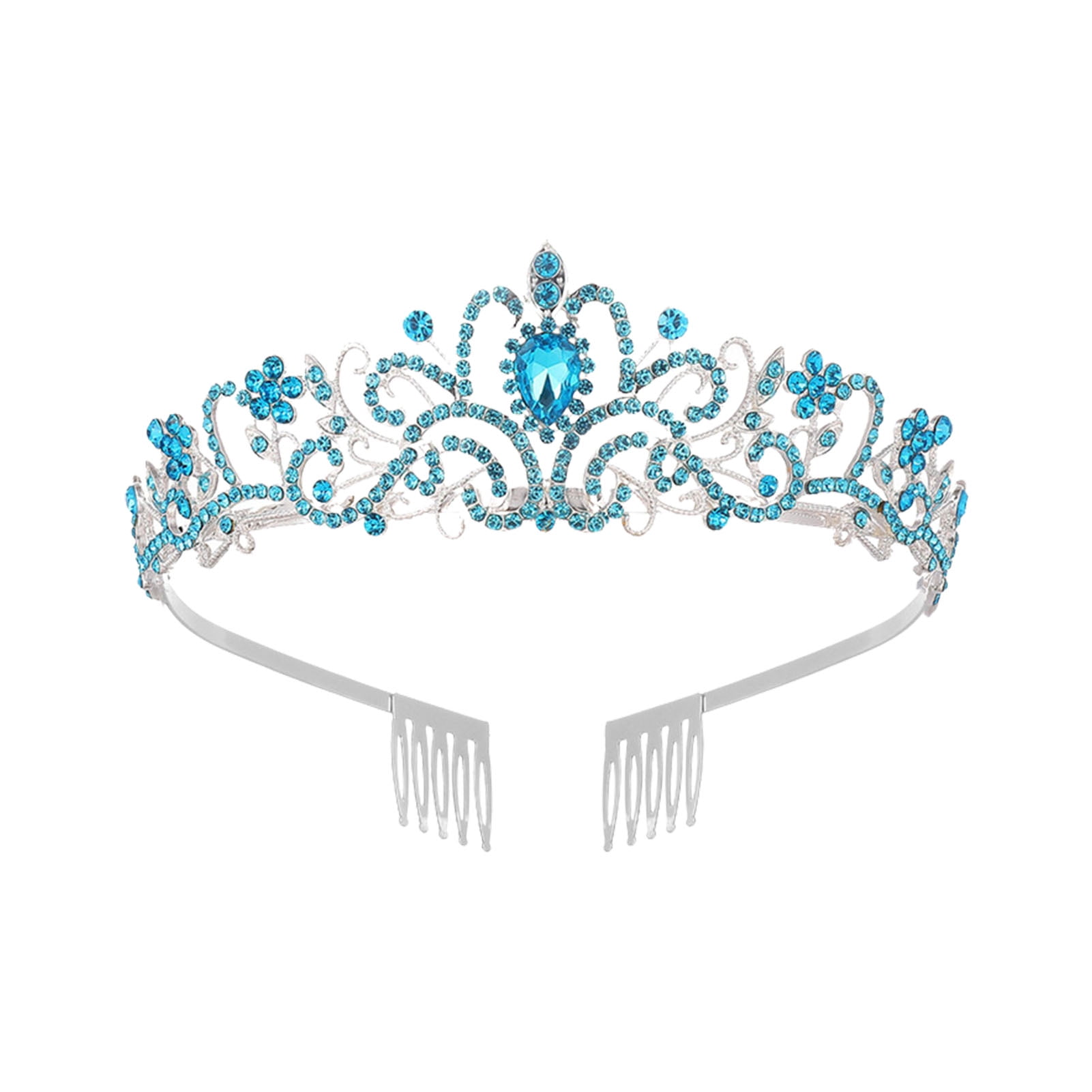 Details about   Black Bridal Tiara Pageant Crystal Tiaras Rhinestone Crown Headband Girl Jewelry 
