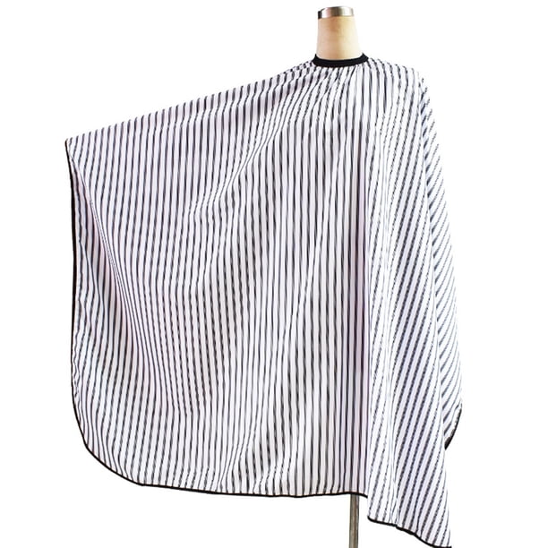 Capa para teñir el cabello, capa de peluquería para salón de belleza, capa de corte de cabello reutilizable para adultos, accesorios de peluquería, capa ajustable para hombros, capa para teñir