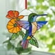 thumbnail image 1 of Colgante de Vitral con Forma de Colibrí de Un Día, 1 of 5
